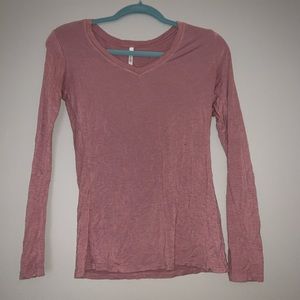 pink long sleeve